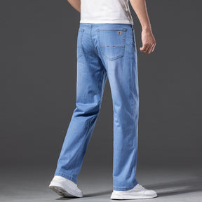 Loose Oversized Jeans For Men With Stretch And Slimming Effect