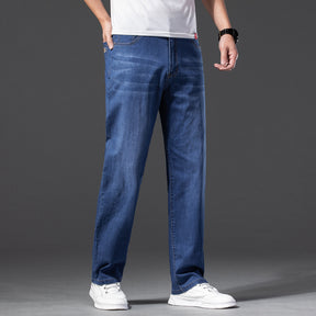 Loose Oversized Jeans For Men With Stretch And Slimming Effect